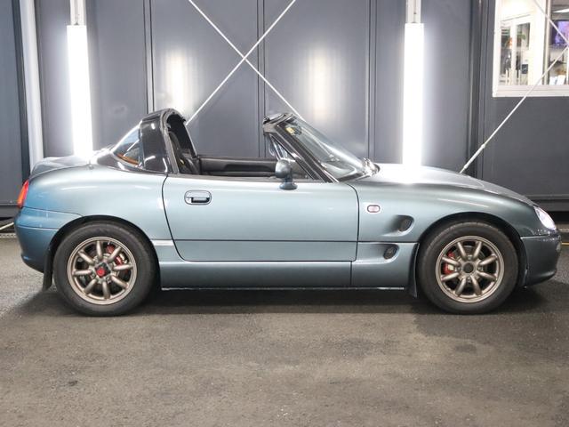 カプチーノ ベースグレード　禁煙／ＷＡＴＡＮＡＢＥ１４ＡＷ／前置きＩＣ／オイルクーラー／タイベル交換済み／スズキスポーツマフラー／ＭＯＮＳＴＥＲ車高調／フルバケ／ＢＬＩＴＺブースト計／ＮＡＲＤＩステアリング／カスタムパーツ（27枚目）