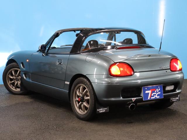 カプチーノ ベースグレード　禁煙／ＷＡＴＡＮＡＢＥ１４ＡＷ／前置きＩＣ／オイルクーラー／タイベル交換済み／スズキスポーツマフラー／ＭＯＮＳＴＥＲ車高調／フルバケ／ＢＬＩＴＺブースト計／ＮＡＲＤＩステアリング／カスタムパーツ（31枚目）