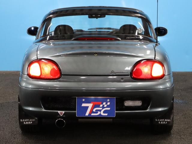 カプチーノ ベースグレード　禁煙／ＷＡＴＡＮＡＢＥ１４ＡＷ／前置きＩＣ／オイルクーラー／タイベル交換済み／スズキスポーツマフラー／ＭＯＮＳＴＥＲ車高調／フルバケ／ＢＬＩＴＺブースト計／ＮＡＲＤＩステアリング／カスタムパーツ（35枚目）