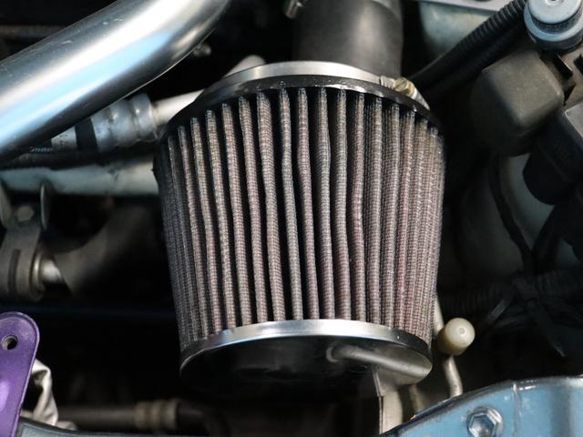 カプチーノ ベースグレード　禁煙／ＷＡＴＡＮＡＢＥ１４ＡＷ／前置きＩＣ／オイルクーラー／タイベル交換済み／スズキスポーツマフラー／ＭＯＮＳＴＥＲ車高調／フルバケ／ＢＬＩＴＺブースト計／ＮＡＲＤＩステアリング／カスタムパーツ（59枚目）