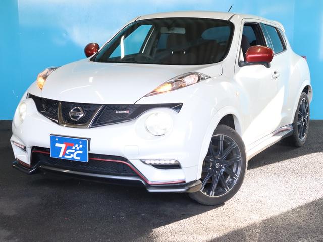 ジューク ニスモ　４ＷＤ／純正ナビ／Ｂｌｕｅｔｏｏｔｈオーディオ／フルセグ／バックカメラ／ＤＶＤ・ＣＤ視聴可能／禁煙／スマートキー／ＥＴＣ／ニスモ専用シート／純正１８インチＡＷ／オートライト／電動格納ミラー（18枚目）