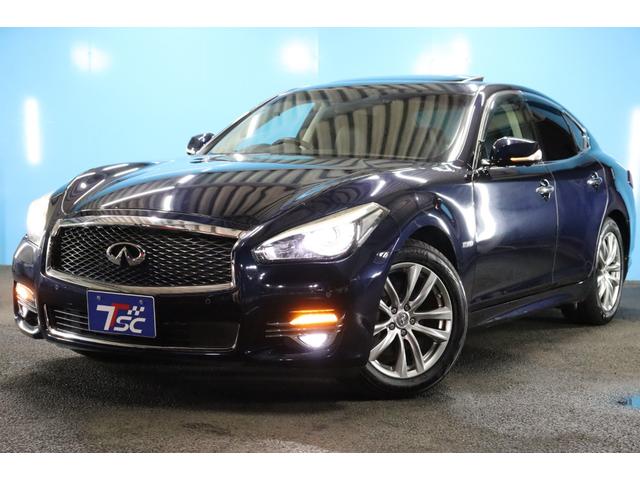 フーガハイブリッド ベースグレード　後期型／本革パッケージ／サンルーフ／全方位運転支援システム／インテリジェントクルーズコントロール／アラウンドビューモニター／ＬＥＤヘッドライト／１８インチＡＷ／ＥＴＣ／シートヒーター＆ベンチレーション（18枚目）