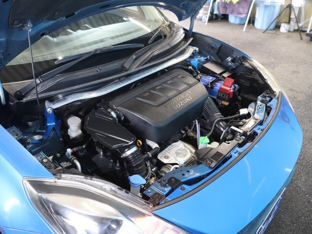 スイフトスポーツ ベースグレード 軽度雹害/6MT/MAXIV車高調/クスコタワーバー/カロッツェリアナビ/Bluetooth/フルセグ/バックカメラ/LEDヘッドライト/オートクルーズコントロール/社外17インチAW(58枚目)