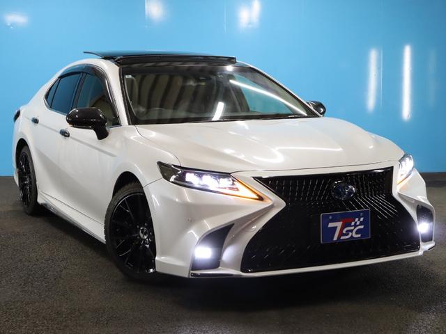 カムリ Ｇレザーパッケージ　モデリスタエアロ／スピンドルグリル／３眼ＬＥＤヘッドライト／ＬＥＧＺＡＳ１８ＡＷ／パノラマルーフ／ブラインドスポット／ブラックレザーシート／セーフティセンスパッケージ／パワーシート／シートヒーター／（18枚目）