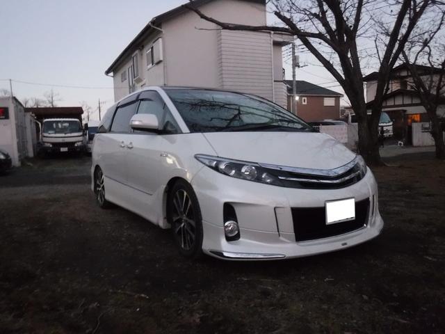 エスティマハイブリッド トヨタ アエラス サンルーフ ナビ バックカメラ 車高調 ｅｔｃ２ ０ モデリスタスポイラー モデリスタグリル レグノ新品 １８インチアエラスホイール 東京都 アエラス サンルーフ ナビ バックカメラ 車高調 ｅｔｃ２ ０ モデリスタ