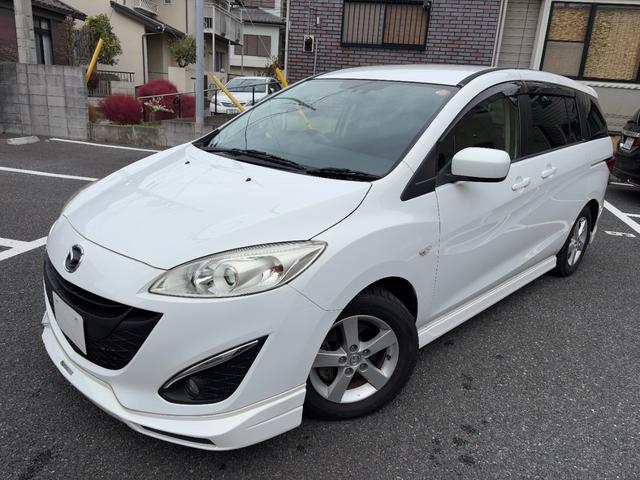 プレマシー 20CS エアロスタイル ツーリングセレ ナビTV バックモニター 電動スライドドア アルパイン後席モニター ETC ケンスタイルエアロ スマートキー HIDライト 純正アルミ フォグ 禁煙車 スペヤーキー ステアリングスイッチ(2枚目)