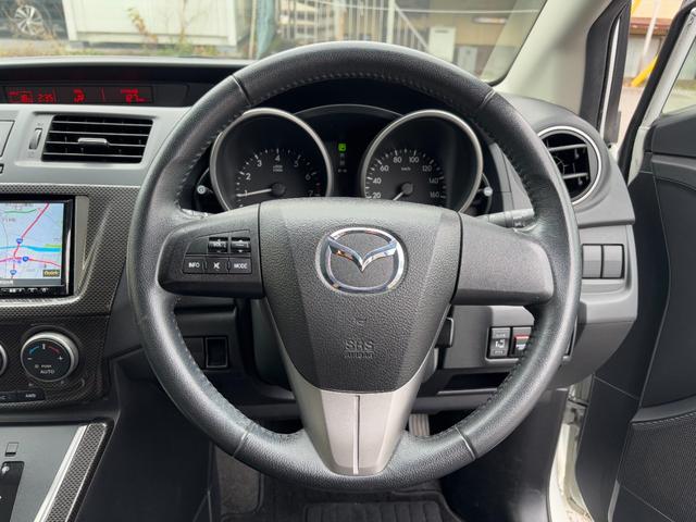 プレマシー 20CS エアロスタイル ツーリングセレ ナビTV バックモニター 電動スライドドア アルパイン後席モニター ETC ケンスタイルエアロ スマートキー HIDライト 純正アルミ フォグ 禁煙車 スペヤーキー ステアリングスイッチ(9枚目)