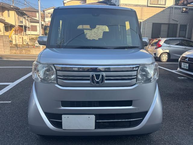 N-BOX G・Lパッケージ 買取り直販車 ナビTV Bモニター 衝突軽減ブレーキ ETC 走行距離23000キロ 電動スライドドア プッシュスタート スマートキー 禁煙車 ステアリングスイッチ コーナーセンサー スペヤーキー(4枚目)