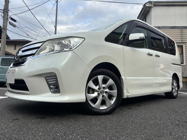 セレナ ハイウェイスター Vセレクション ナビTV バックモニター 両側電動スライドドア 日産点検整備車24/25/26/27/28/30/2/4記録簿あり ETC HIDライ 純正アルミ プッシュスタート クルコン スペヤーキー フォグ(3枚目)