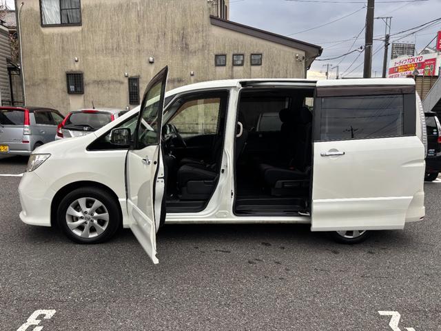 セレナ ハイウェイスター Vセレクション ナビTV バックモニター 両側電動スライドドア 日産点検整備車24/25/26/27/28/30/2/4記録簿あり ETC HIDライ 純正アルミ プッシュスタート クルコン スペヤーキー フォグ(6枚目)