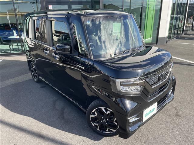 N-BOXカスタム G・EXターボホンダセンシング 車線逸脱防止 ブルートゥースオーディオ Rカメ エアロ ナビTV サイドエアバッグ タ-ボ LEDヘットライト ETC USB接続 Fセグ 横滑り防止 AUX パワーステアリング ドライブレコーダー(4枚目)