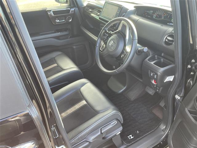 N-BOXカスタム G・EXターボホンダセンシング 車線逸脱防止 ブルートゥースオーディオ Rカメ エアロ ナビTV サイドエアバッグ タ-ボ LEDヘットライト ETC USB接続 Fセグ 横滑り防止 AUX パワーステアリング ドライブレコーダー(9枚目)