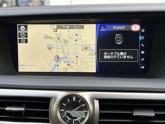 ＧＳ３００ｈ　ワンオーナー　純正ナビ　バックカメラ　Ｄ／Ｎパワーシート　ＡＭ／ＦＭ／ＣＤ／ＤＶＤ／ＴＶ　Ｂｌｕｅｔｏｏｔｈ接続／ＡＵＸ　衝突軽減ブレーキ　レーンキープアシスト　ＢＳＭ　純正１８インチＡＷ(3枚目)