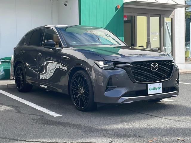 ＣＸ－６０ ＸＤ－ハイブリッド　プレミアムスポーツ　パノラマサンルーフ　純正１２．３インチナビ　全方位カメラ　フルセグ　Ｂｌｕｅｔｏｏｔｈオーディオ　ＨＤＭＩ　ＵＳＢ　レーダークルーズコントロール　ブラインドスポットモニター　社外２２インチアルミ（49枚目）
