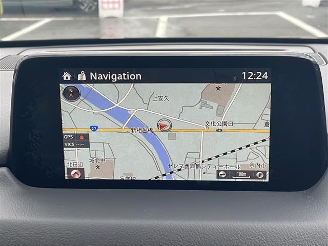 CX-5 XD Lパッケージ 純正メーカーナビ DVD再生 フルセグ Bluetoothオーディオ USB接続 バックカメラ レーダークルーズ 黒革シート シートヒーター ステアリングヒーター BSM LEDヘッドライト ETC(3枚目)