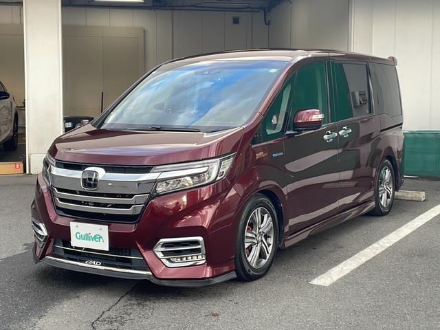ステップワゴンスパーダ スパーダハイブリッド　Ｇ・ＥＸ　ホンダセンシング　純正９インチナビ　Ｂｌｕｅｔｏｏｔｈオーディオ　ＤＶＤ再生　ＨＤＭＩ　ＵＳＢ　マルチビューモニター　後席フリップダウンモニター　両側パワースライド　アダプティブクルーズコントロール　車高調　ＬＥＤ（47枚目）