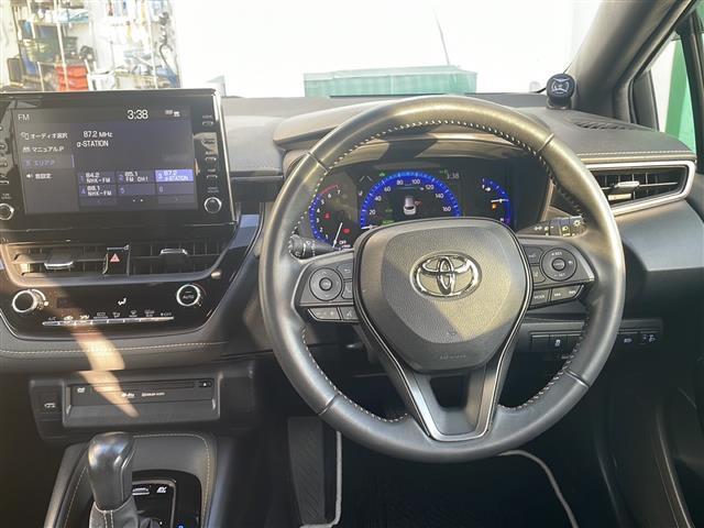 カローラツーリング ハイブリッド ダブルバイビー モデリスタエアロ 純正ディスプレイオーディオ ナビ フルセグ Bluetoothオーディオ DVD再生 レーダークルーズ LEDヘッドライト クリアランスソナー ビルトインETC スマートキー 禁煙車(21枚目)