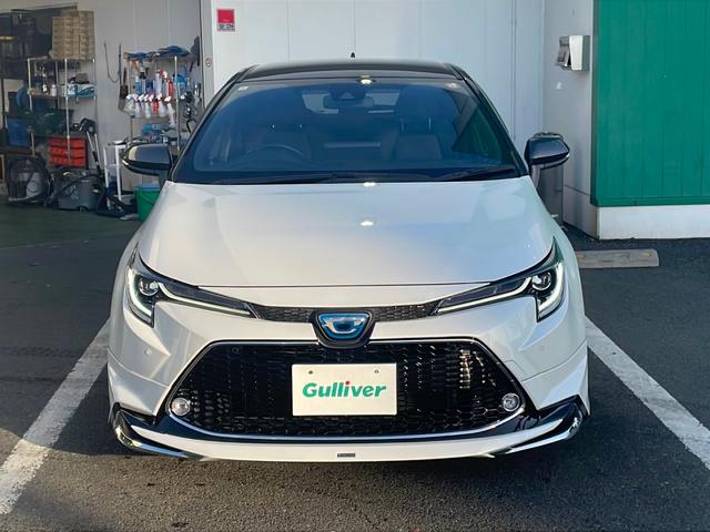 カローラツーリング ハイブリッド ダブルバイビー モデリスタエアロ 純正ディスプレイオーディオ ナビ フルセグ Bluetoothオーディオ DVD再生 レーダークルーズ LEDヘッドライト クリアランスソナー ビルトインETC スマートキー 禁煙車(48枚目)