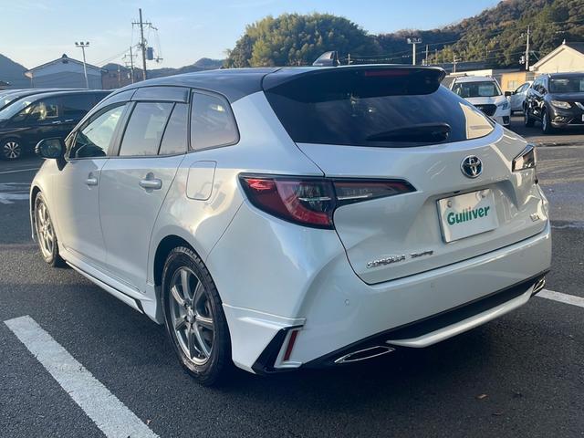 カローラツーリング ハイブリッド ダブルバイビー モデリスタエアロ 純正ディスプレイオーディオ ナビ フルセグ Bluetoothオーディオ DVD再生 レーダークルーズ LEDヘッドライト クリアランスソナー ビルトインETC スマートキー 禁煙車(53枚目)