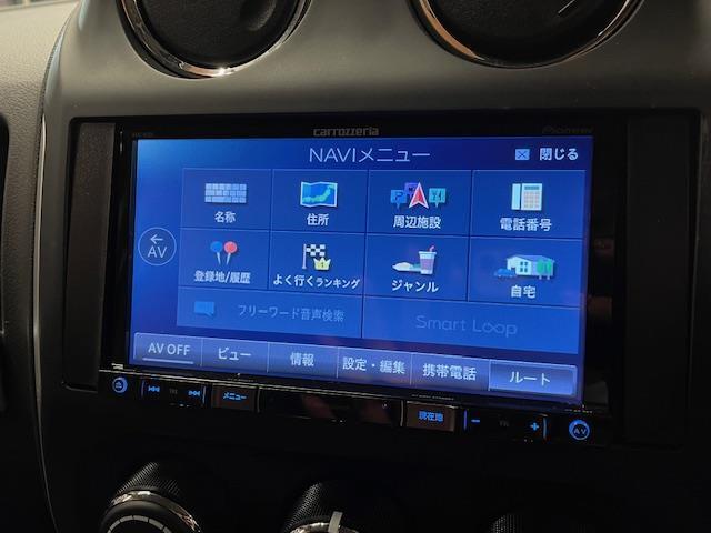 リミテッド　社外ＳＤナビ　フルセグ　ＤＶＤ　ＢＴ　ＣＤ　バックカメラ　サイドカメラ　ＥＴＣ　クルーズコントロール　黒色革シート　前席シートヒーター　純正１８インチＡＷ　ルーフレール　保証書(13枚目)