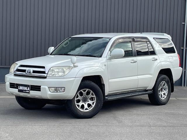 ハイラックスサーフ ＳＳＲ－Ｘ　４ＷＤ　社外ナビ　社外バックカメラ　社外アルミホイール　バックドア／イージークローザー　オートライト　電格調整ミラー　ライト付きサイドステップ　リア７面プライバシーガラス　ドアバイザー　フロアマット（36枚目）