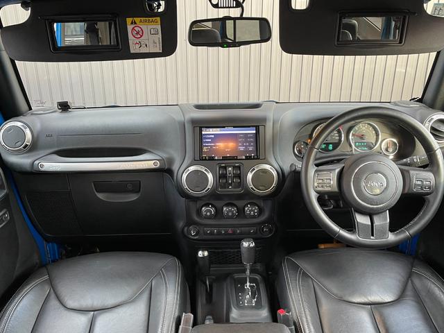 ジープ・ラングラーアンリミテッド サハラ 社外ナビ ALPINEスピーカー バックカメラ ETC 前後ドライブレコーダー 前席シートヒーター クルーズコントロール 純正フロアマット 純正アルミホイール 横滑り防止装置 ダウンヒルアシスト(66枚目)