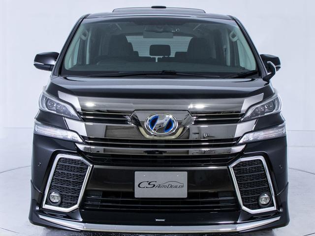 ヴェルファイアハイブリッド ＺＲ　（禁煙）（福祉車両車いすリアリフト）（モデリスタエアロ）（サンルーフ）純正１０型ナビ／後席モニター／黒ハーフレザー／両側自動ドア／パワーバックドア／バックカメラ／クルーズコントロール／クリアランスソナ（15枚目）
