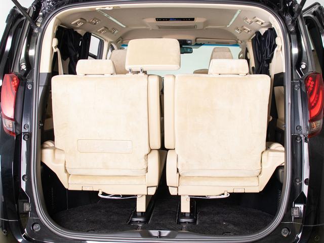 アルファード 3.5GF (禁煙車)(福祉車両)(後席リフトアップシート)(両側電動スライドドア)パワーシート/ハーフレザーシート/後席モニター/シートメモリー/クルーズコントロール/クリアランスソナー/LEDヘッドライト(27枚目)