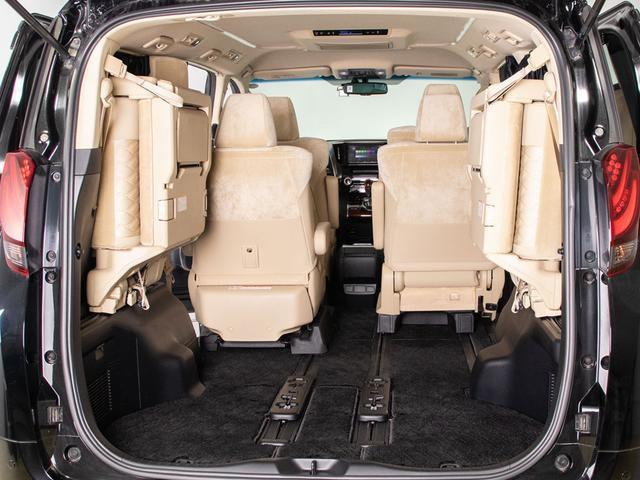 アルファード 3.5GF (禁煙車)(福祉車両)(後席リフトアップシート)(両側電動スライドドア)パワーシート/ハーフレザーシート/後席モニター/シートメモリー/クルーズコントロール/クリアランスソナー/LEDヘッドライト(28枚目)