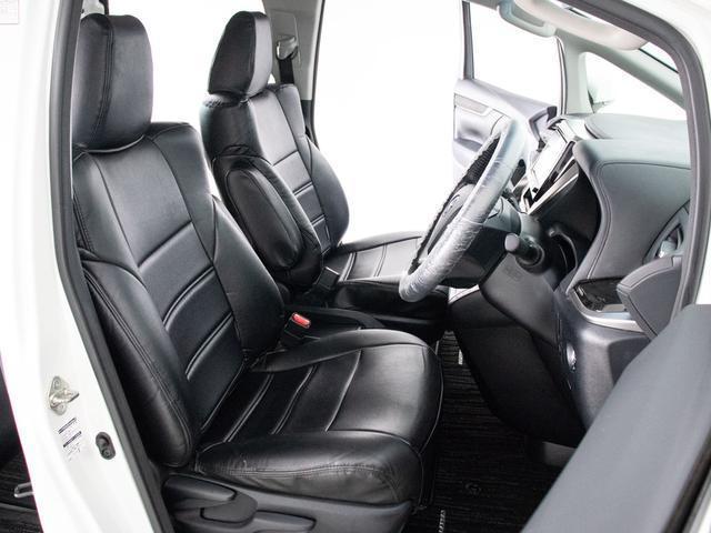 ヴェルファイア 2.5Z 禁煙&ワンオーナー車/福祉車両/後席脱着式サイドリフトアップシート/両側電動スライドドア/新品タイヤ/後席モニター/黒革調シートカバー/バックカメラ/LEDヘッドライト/ソナー/Bluetooth接続(24枚目)