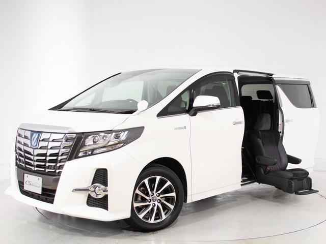 アルファードハイブリッド SR (禁煙車)(福祉車両サイドリフトアップシート)(純正10型ナビ)(後席モニター)両側自動ドア/パワーバックドア/前車追従レーダークルーズ/衝突被害軽減ブレーキ/踏み間違い防止装置/コンビハンドル/(12枚目)