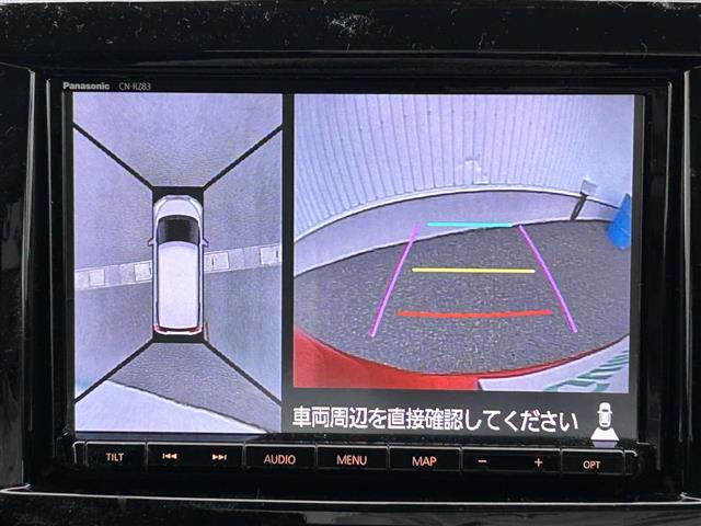 ソリオバンディット ハイブリッドＭＶ　純正ナビＣＮ－ＲＺ８３ＡＵＸＳＤＣＤＤＶＤＢｌｕｅｔｏｏｈＵＳＢフルセグＴＶバックカメラ全方向カメラ前ドライブレコーダーＥＴＣスズキセーフティーサポートアクティブクルーズコントロール革巻きステアリング（8枚目）