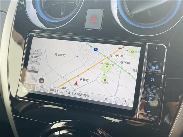 ノート e-パワーオーテック 社外ナビフルセグTVアラウンドビューモニター衝突軽減ブレーキレーンキープアシストオートハイビームレーダークルーズコントロールLEDヘッドライトETC前後ドライブレコーダーデジタルインナーミラー(3枚目)