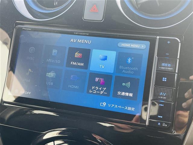 ノート e-パワーオーテック 社外ナビフルセグTVアラウンドビューモニター衝突軽減ブレーキレーンキープアシストオートハイビームレーダークルーズコントロールLEDヘッドライトETC前後ドライブレコーダーデジタルインナーミラー(4枚目)