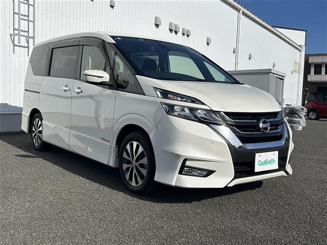 セレナ ハイウェイスター　プロパイロットエディション　純正ナビフルセグＴＶアラウンドビューモニターフリップダウンモニタープロパイロットエマージェンシーブレーキレーンキープアシスト横滑り防止ＥＴＣ両側電動スライドドア革巻きステアリングステアリングスイッチ（33枚目）