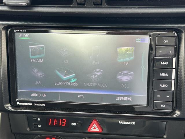 ８６ ＧＴリミテッド　社外ナビフルセグＴＶモデリスタエアロＲＡＹＳアルミホイールハーフレザーシート前席シートヒータードライブレコーダーヤマハＣＯＸパフォーマンスダンパーＥＴＣ純正フロアマット革巻きステアリング（9枚目）