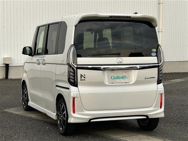 Ｎ－ＢＯＸカスタム Ｇ・Ｌホンダセンシング　社外メモリナビ　ワンセグＴＶ　ＤＶＤ再生　Ｂｌｕｅｔｏｏｔｈ接続　ＥＴＣ　アダプティブクルーズコントロール　バックカメラ　リアコーナーセンサー　衝突軽減　スマートキー　プッシュスタート　純正ＬＥＤ（33枚目）