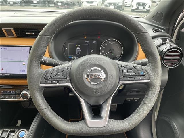 キックス Ｘ　ツートーンインテリアエディション　純正ナビフルセグＴＶ全方位カメラバックカメラビルトインＥＴＣ前方ドラレコプロパイロットオートクルーズコントロールインテリジェントルームミラーＤ／Ｎシートヒーター純正ＡＷ純正フロアマット（8枚目）