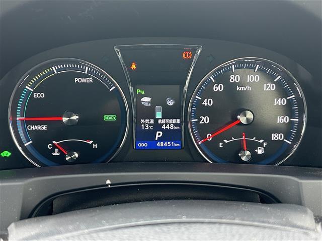 クラウンハイブリッド アスリートＳ　純正ナビ　フルセグ　ＤＶＤ再生　Ｂｌｕｅｔｏｏｔｈ　バックカメラ　追従クルーズコントロール　レーンキープアシスト　ＬＥＤオートライト　シートヒーター　パワーシート　ドラレコ　ＥＴＣ　純正１７ＡＷ（13枚目）