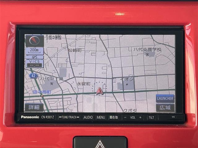 ハスラー Ｊスタイル　純正ナビ　フルセグ　ＤＶＤ再生　Ｂｌｕｅｔｏｏｔｈ　バックカメラ　ＨＩＤオートライト　シートカバー　ＥＴＣ　アイドリングストップ　スマートキー　フロアマット（4枚目）