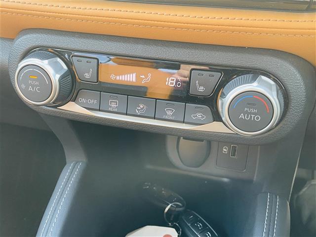 キックス Ｘ　ツートーンインテリアエディション　プロパイロット　純正ナビ　フルセグ　ＤＶＤ再生　Ｂｌｕｅｔｏｏｔｈ　アラウンドビューモニター　デジタルインナーミラー　パワーシート　シートヒーター　ＬＥＤライト　前後ドラレコ　ＥＴＣ　純正１７ＡＷ（8枚目）