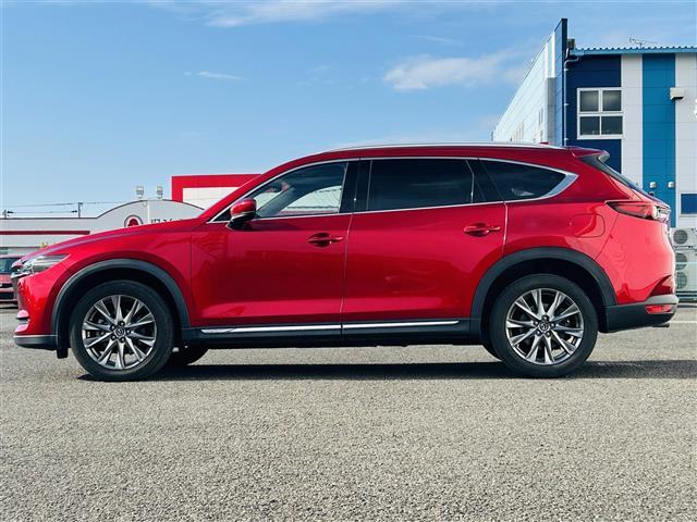 ＣＸ－８ ＸＤ　Ｌパッケージ　レザーエアシート　ＢＯＳＥ　フリップダウンモニター　純正ナビ　フルセグ　ＤＶＤ再生　ＢＴ　３６０°カメラ　ＡＣＣ　ＬＫＡＳ　メモリーパワーシート　パワーバックドア　前後ドラレコ　ＥＴＣ　純正１９ＡＷ（38枚目）