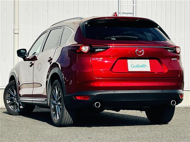 ＣＸ－８ ＸＤ　Ｌパッケージ　レザーエアシート　ＢＯＳＥ　フリップダウンモニター　純正ナビ　フルセグ　ＤＶＤ再生　ＢＴ　３６０°カメラ　ＡＣＣ　ＬＫＡＳ　メモリーパワーシート　パワーバックドア　前後ドラレコ　ＥＴＣ　純正１９ＡＷ（43枚目）