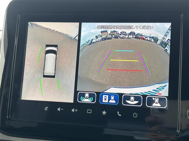 スペーシアカスタム ハイブリッドXSターボ 純正メーカー9型ナビ OPディスクスロット DVD再生 フルセグ 全方位モニター 両側パワースライドドア ACC LKAS HUD シートヒーター ステアリングヒーター ドラレコ ETC 純正15AW(7枚目)