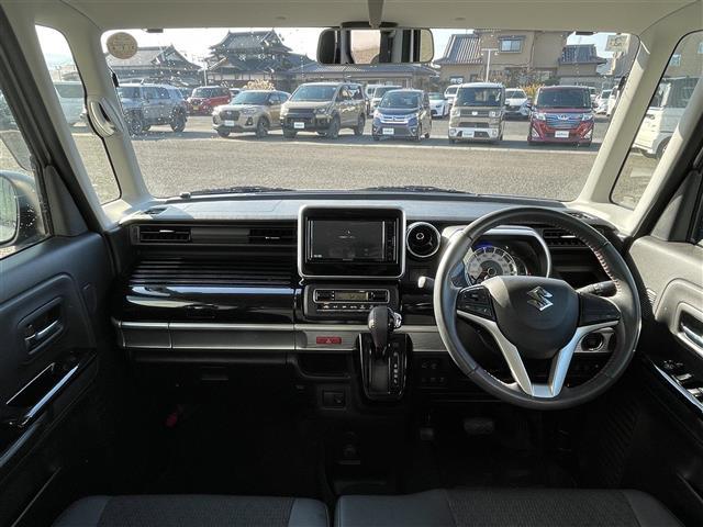 スペーシアカスタム ハイブリッドXS 社外ナビ フルセグ DVD再生 Bluetooth 両側パワースライドドア 衝突軽減ブレーキ LEDオートライト ETC 純正15AW スマートキー アイドリングストップ(3枚目)