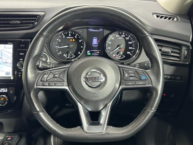 エクストレイル ２０Ｘｉ　ＰＲＯＰＩＬＯＴ　黒革シート　純正９ｉｎｃナビＴＶ　３６０カメラ　　パワーバックドア　デジタルインナーミラー　レーダーＣ　衝突軽減Ｂ　レーンアシスト　ルーフレール　クリアランスソナー　ドラレコ　ＥＴＣ（40枚目）