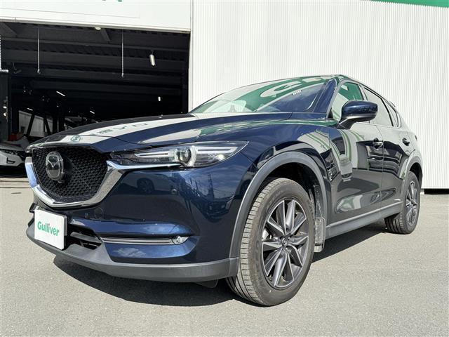 CX-5 XD Lパッケージ ターボ 純正ナビTV 全方位カメラ レザーシート レーダークルコン シートヒーター ハンドルヒーター ETC ドラレコ 衝突軽減 クリアランスソナー レーンアシスト アイドリングストップ HUD 本革(38枚目)