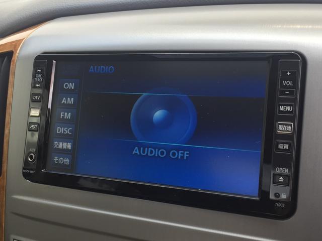 トヨタ アルファードV 10系 AX Lエディション トヨタ純正ナビ