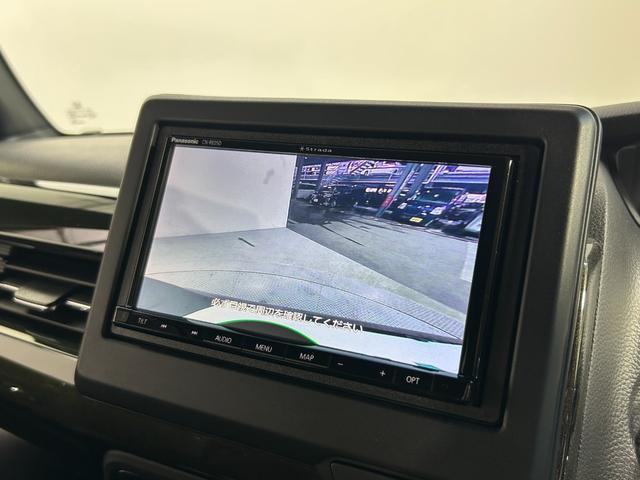 Ｎ－ＢＯＸカスタム Ｇ・Ｌターボホンダセンシング　社外ナビＴＶ　バックカメラ　両側パワースライドドア　ハーフレザー　シートヒーター　レーダークルコン　衝突軽減ブレーキ　レーンアシスト　スマートキー　プッシュスタート　オートライト　ＬＥＤヘッドライト（5枚目）