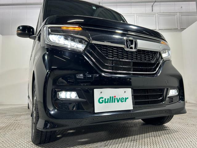 Ｎ－ＢＯＸカスタム Ｇ・Ｌターボホンダセンシング　社外ナビＴＶ　バックカメラ　両側パワースライドドア　ハーフレザー　シートヒーター　レーダークルコン　衝突軽減ブレーキ　レーンアシスト　スマートキー　プッシュスタート　オートライト　ＬＥＤヘッドライト（17枚目）